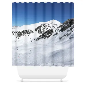Skiing Tyrol - Shower Curtains