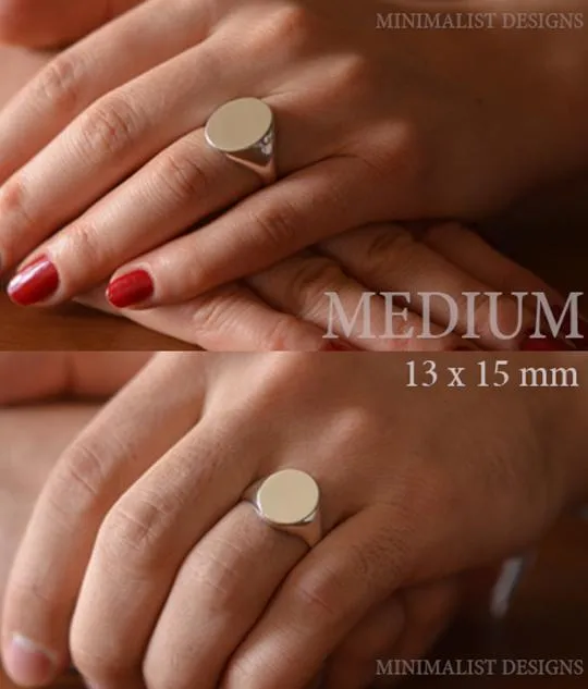 Solid Gold Custom Made Family Crest Ring - Beal Crest - Any Crest