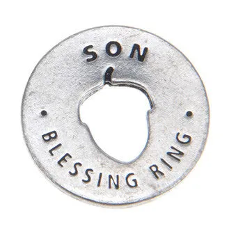 Son Blessing Ring Charm