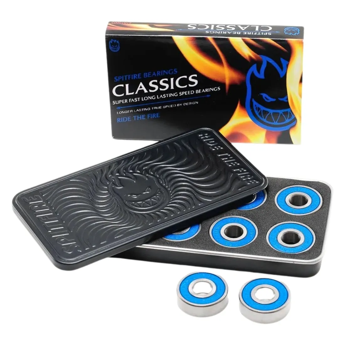 Spitfire Classics Skateboard Bearings - Blue