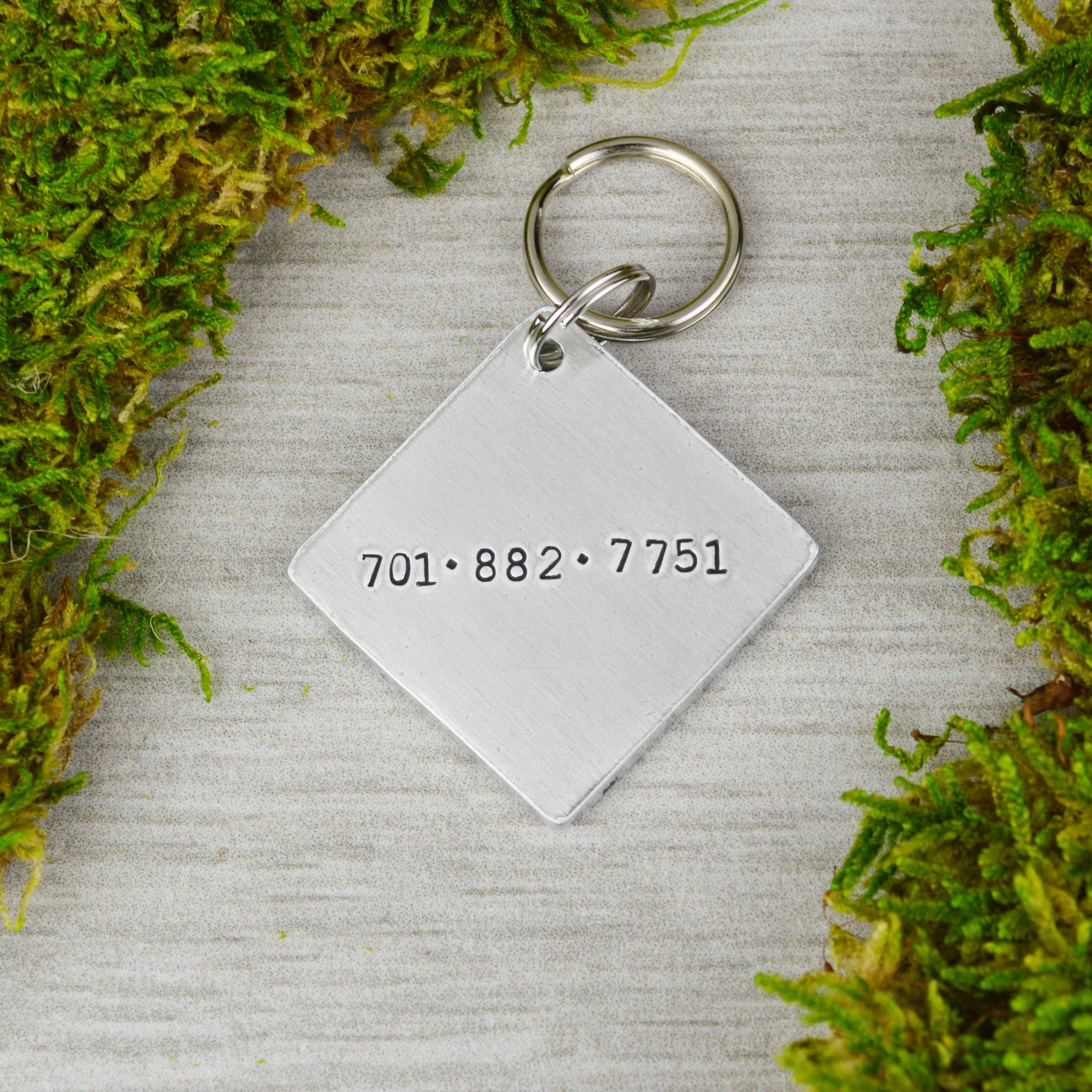 Spring Garden Pet ID Tag