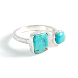 Square and Circle Ring