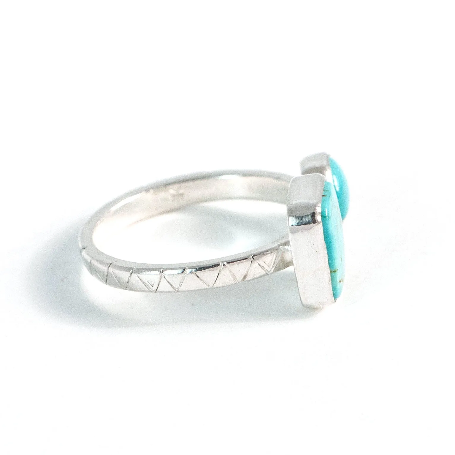 Square and Circle Ring