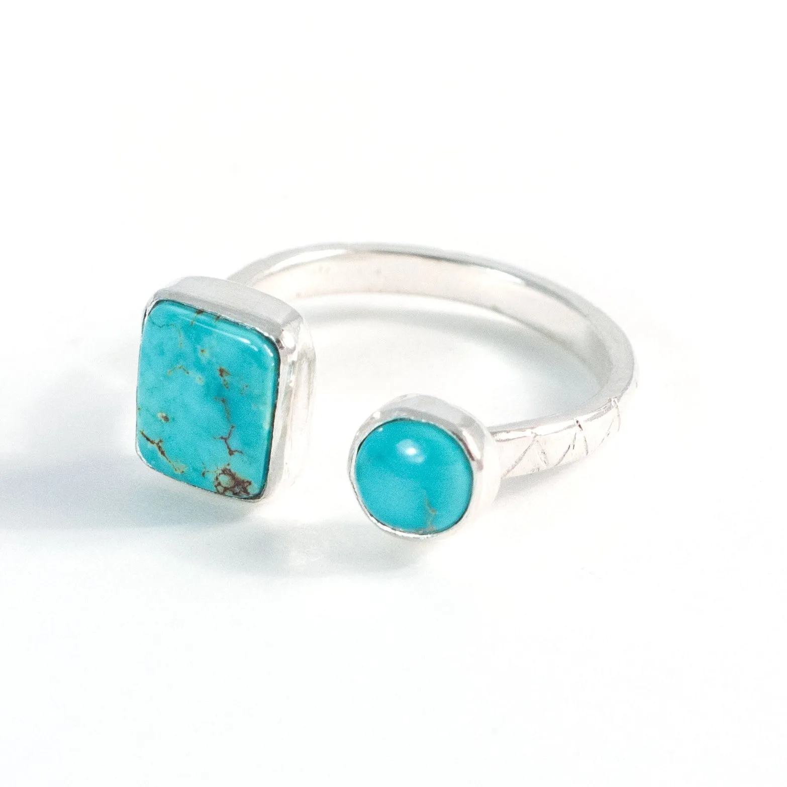 Square and Circle Ring