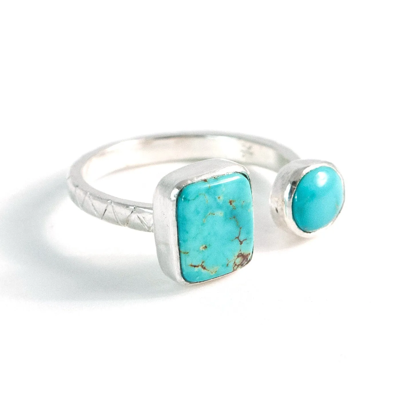 Square and Circle Ring