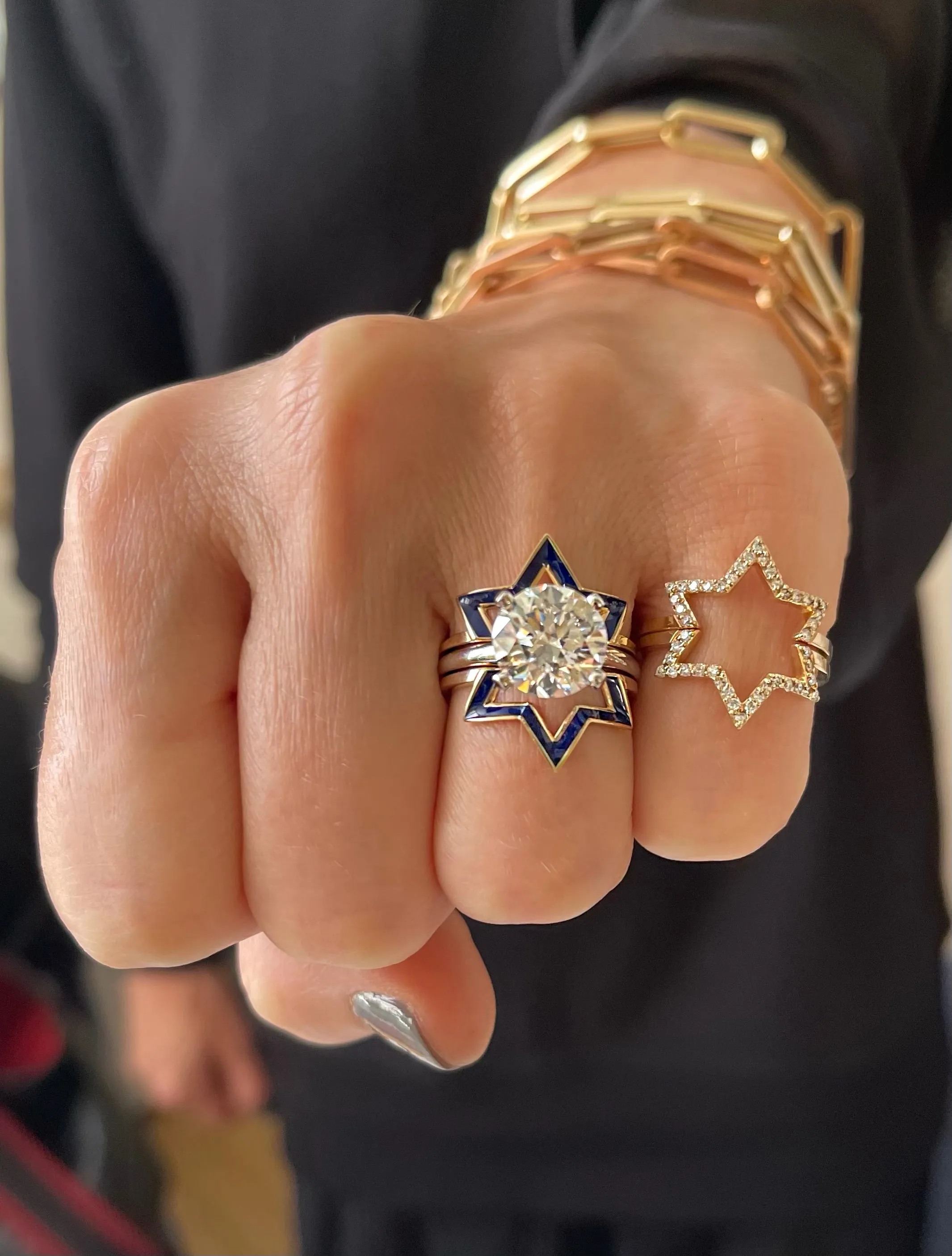Star Friendship Rings Six