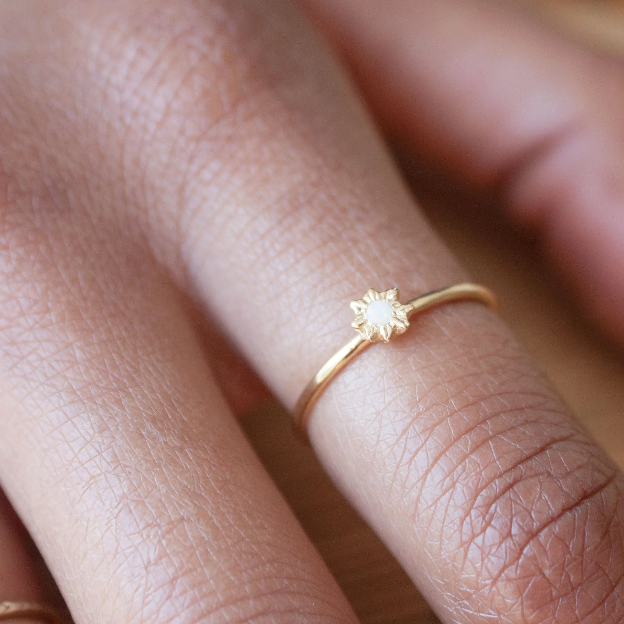 Starry Opal Ring