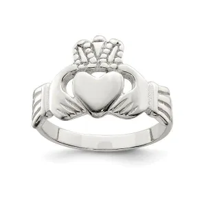 Sterling Silver Ladies Claddagh Ring