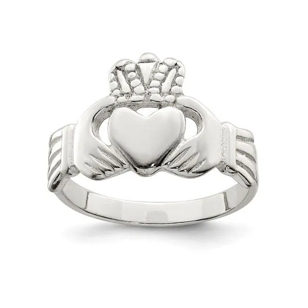 Sterling Silver Ladies Claddagh Ring