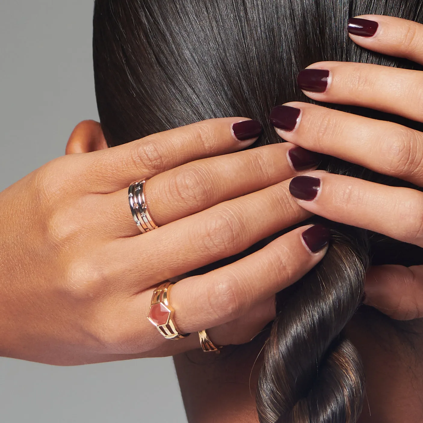 Suad La Volta Band Ring (WG)