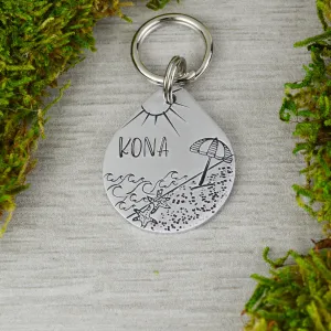 Sunny Shores Pet ID Tag