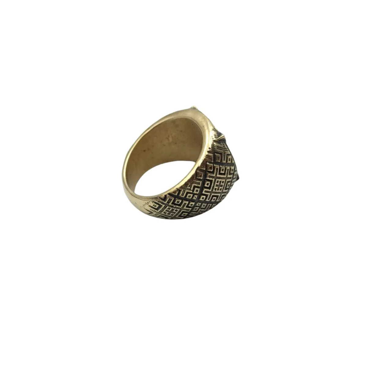 Svarog symbol ring