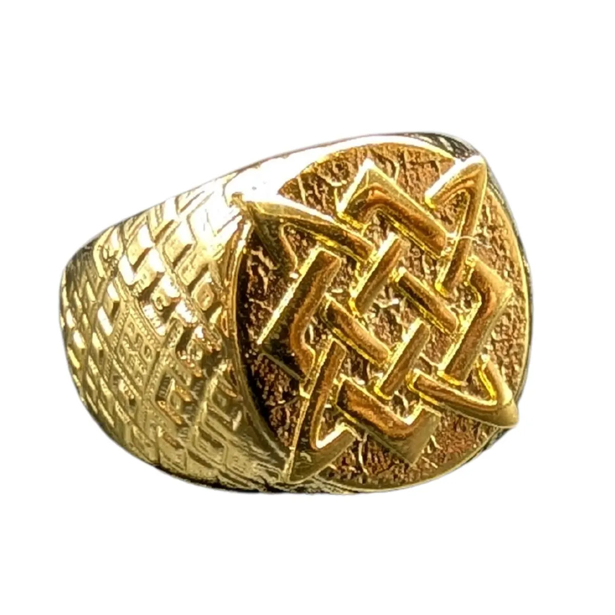 Svarog symbol ring