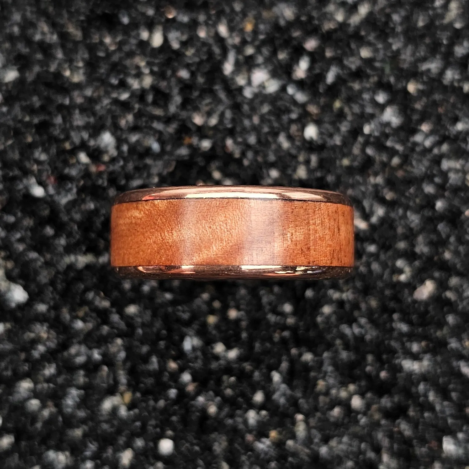 The Crown Ring (Milk Wood & Copper Band)