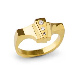The Lliad Diamond and 18kt Fairmined Ring