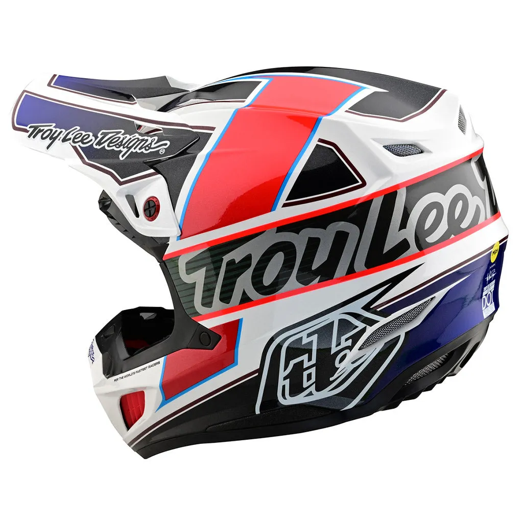 TLD - SE5 Composite Team White/Black Helmet