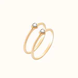 Trillion Ties  | Yellow Gold