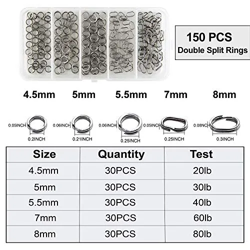 Unpainted Fishing Blank Lures DIY Crankbait Lures Kits, 313Pcs Including Fishing Treble Hooks Set Split Rings Kit Fishing Pliers Scissors DIY Hard Bait Fishing Tackle