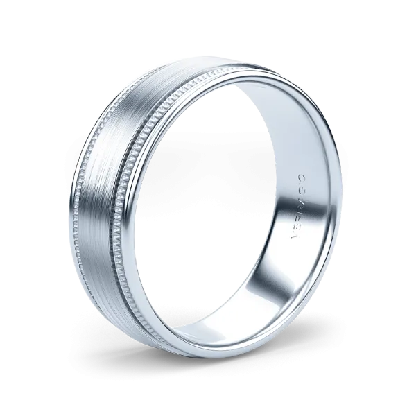 Verragio Matte Finish Men's Wedding Band