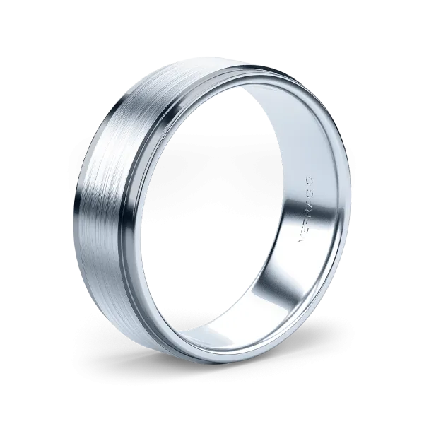 Verragio Matte Finish Men's Wedding Band