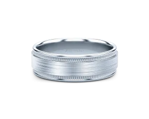 Verragio Matte Finish Men's Wedding Band