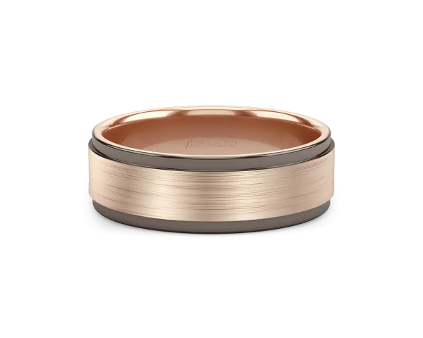 Verragio Matte Finish Men's Wedding Band