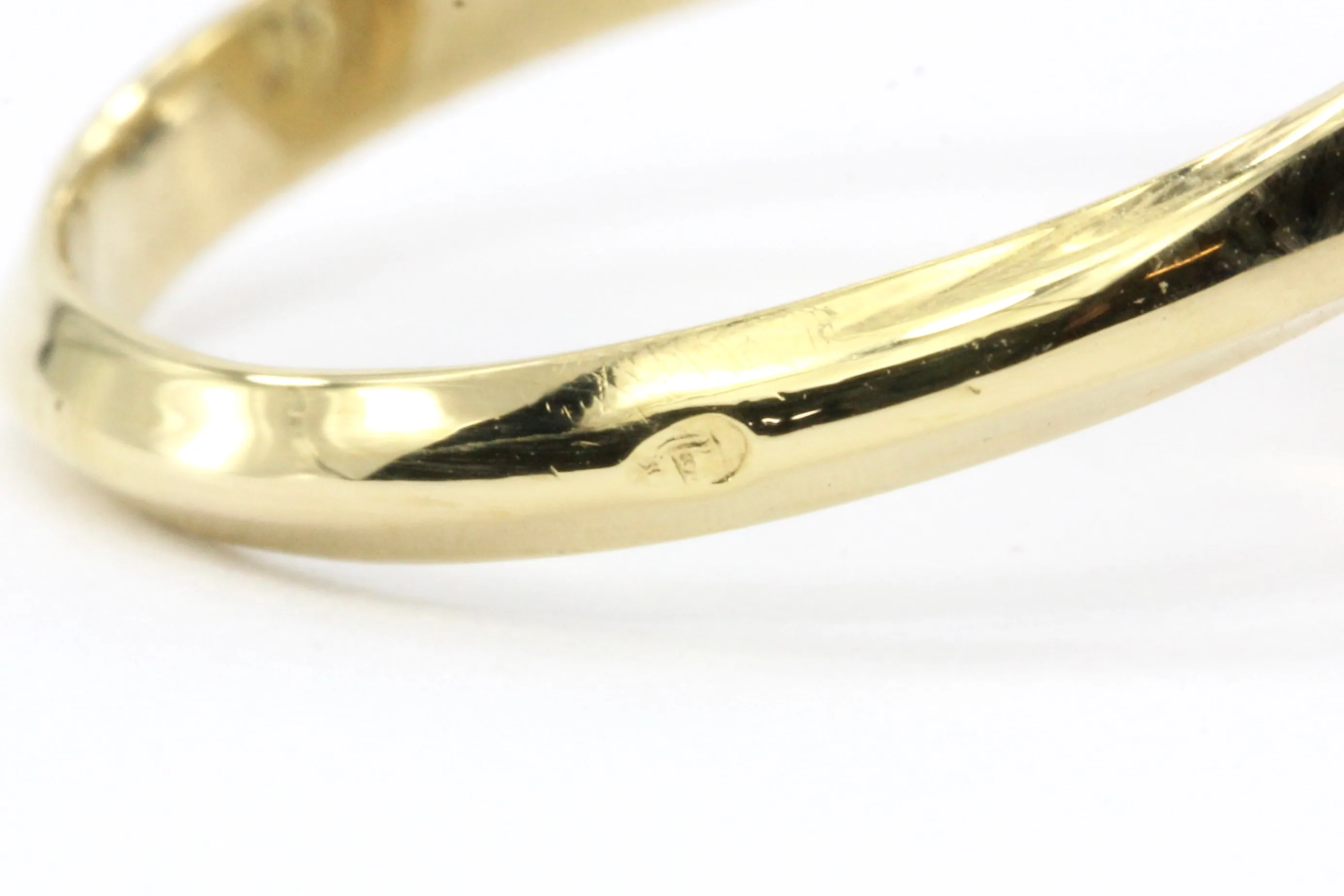 Victorian 18K 4.26CT Antique Old Mine Oval Cut French Diamond Ring
