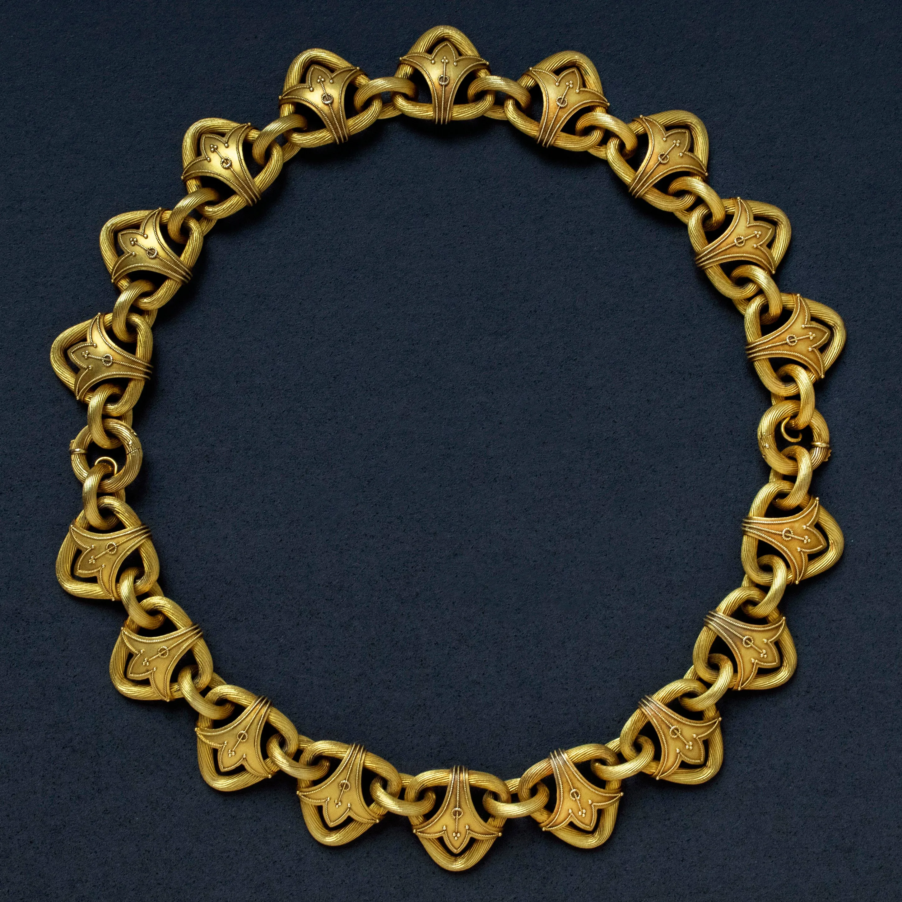 Victorian Etruscan Revival Collar/Bracelets