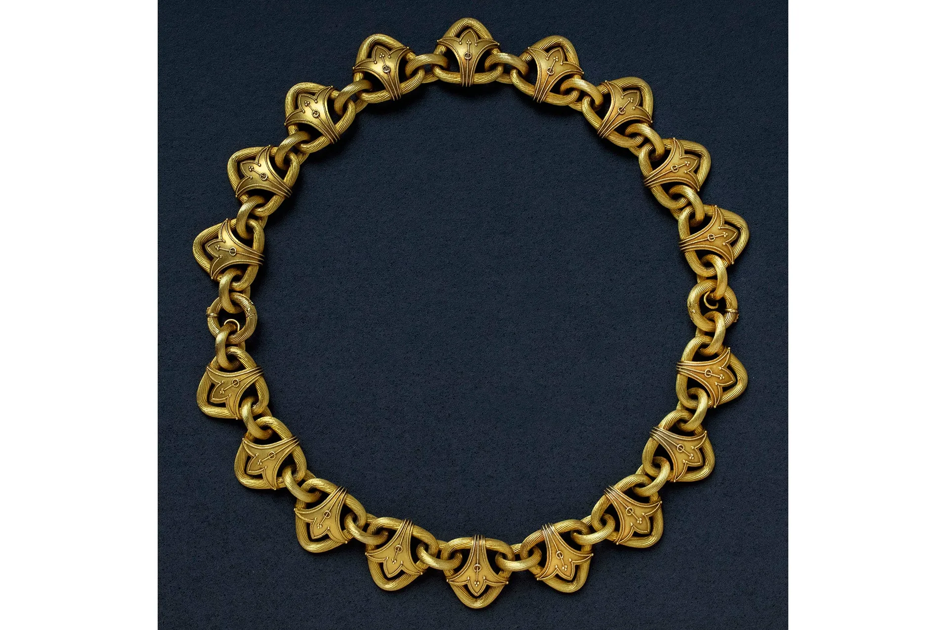 Victorian Etruscan Revival Collar/Bracelets