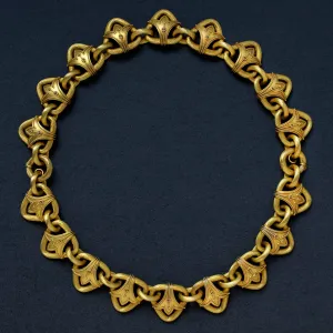 Victorian Etruscan Revival Collar/Bracelets