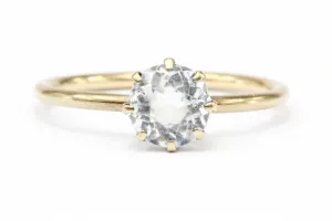 Victorian Gold Paste Engagement Ring c.1890's