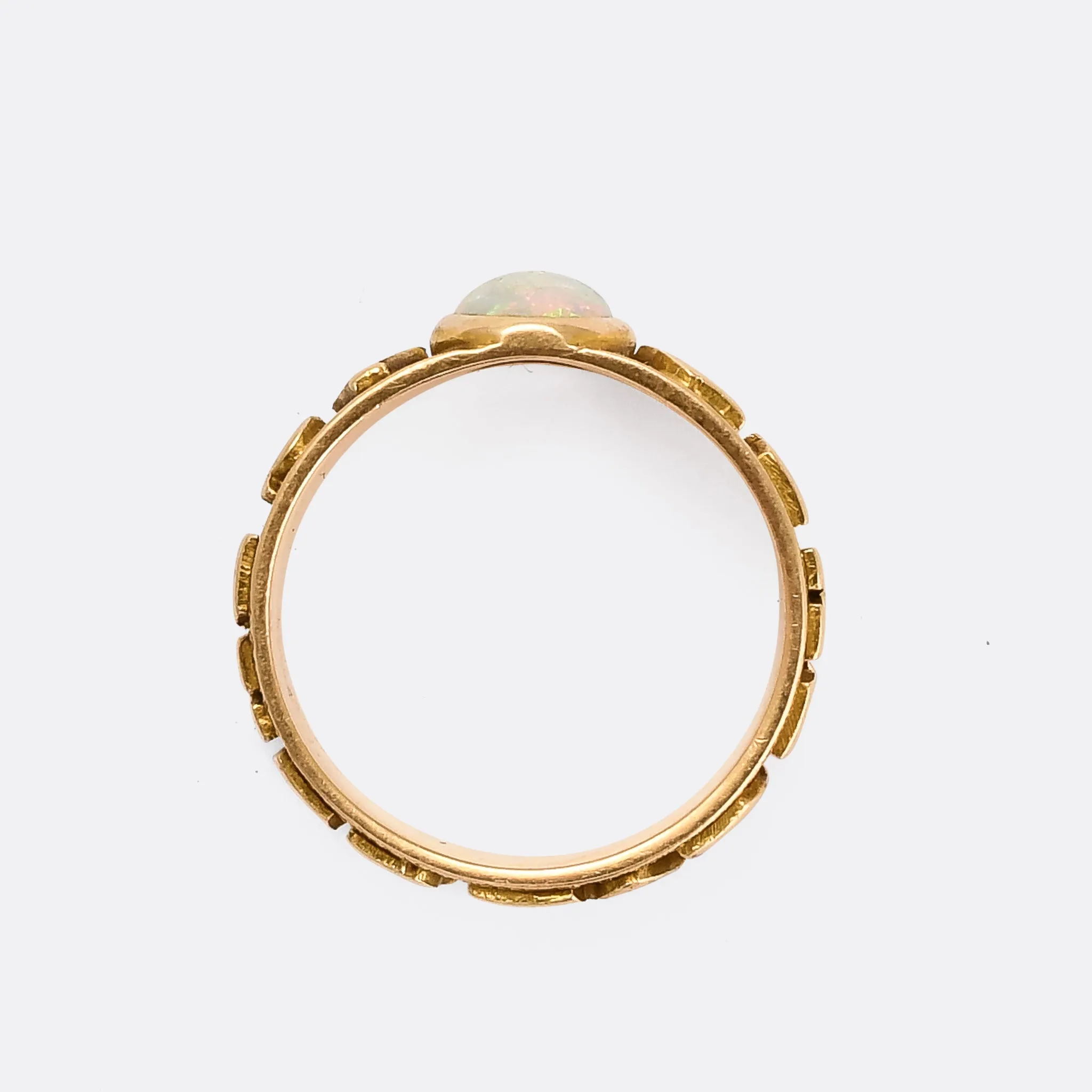 Victorian Opal "As Ever, Forever" Ring