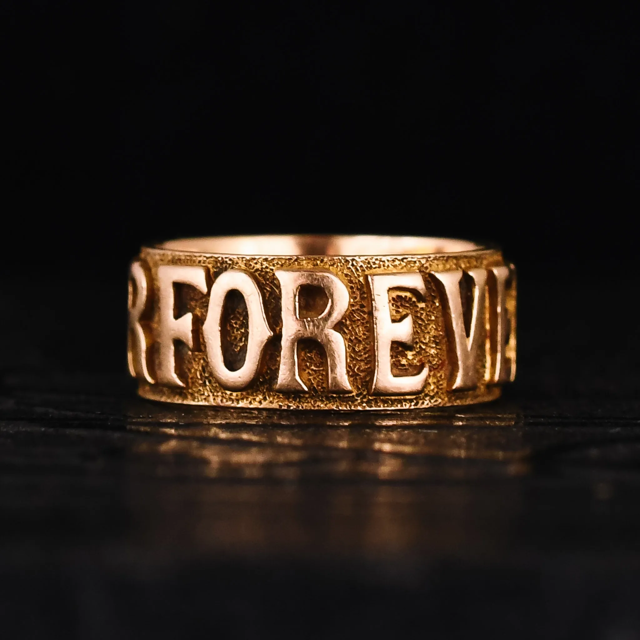 Victorian Opal "As Ever, Forever" Ring