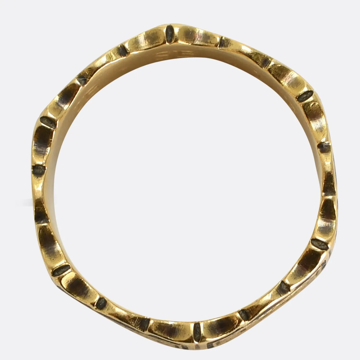 Victorian "IN MEMORY OF" Memorial Ring