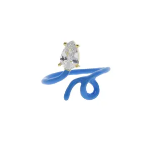Vine Ring Blue