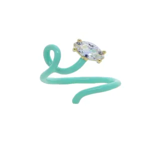 Vine Ring Turquoise