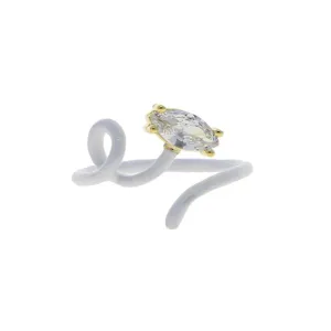 Vine Ring White