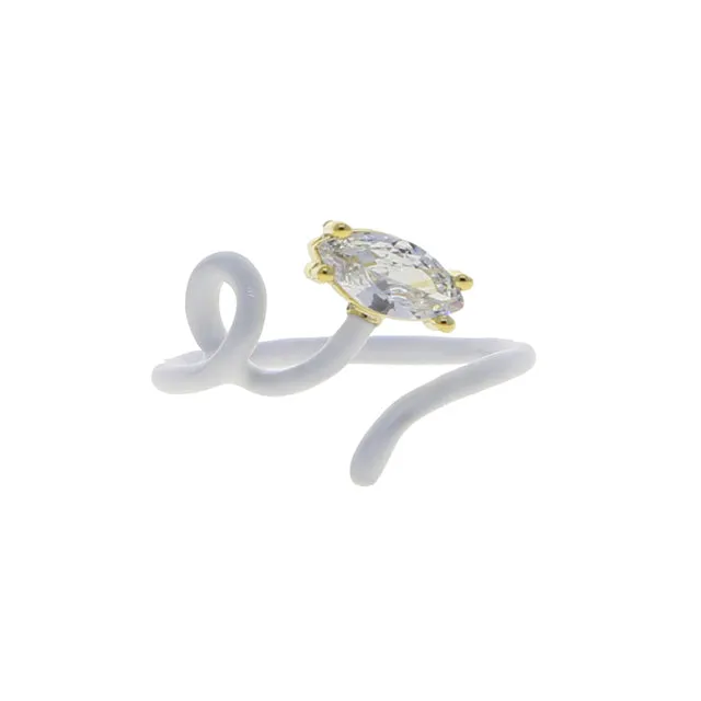 Vine Ring White