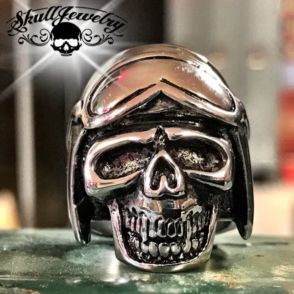 Vintage Old Motorcycle Racer Ring (#211)