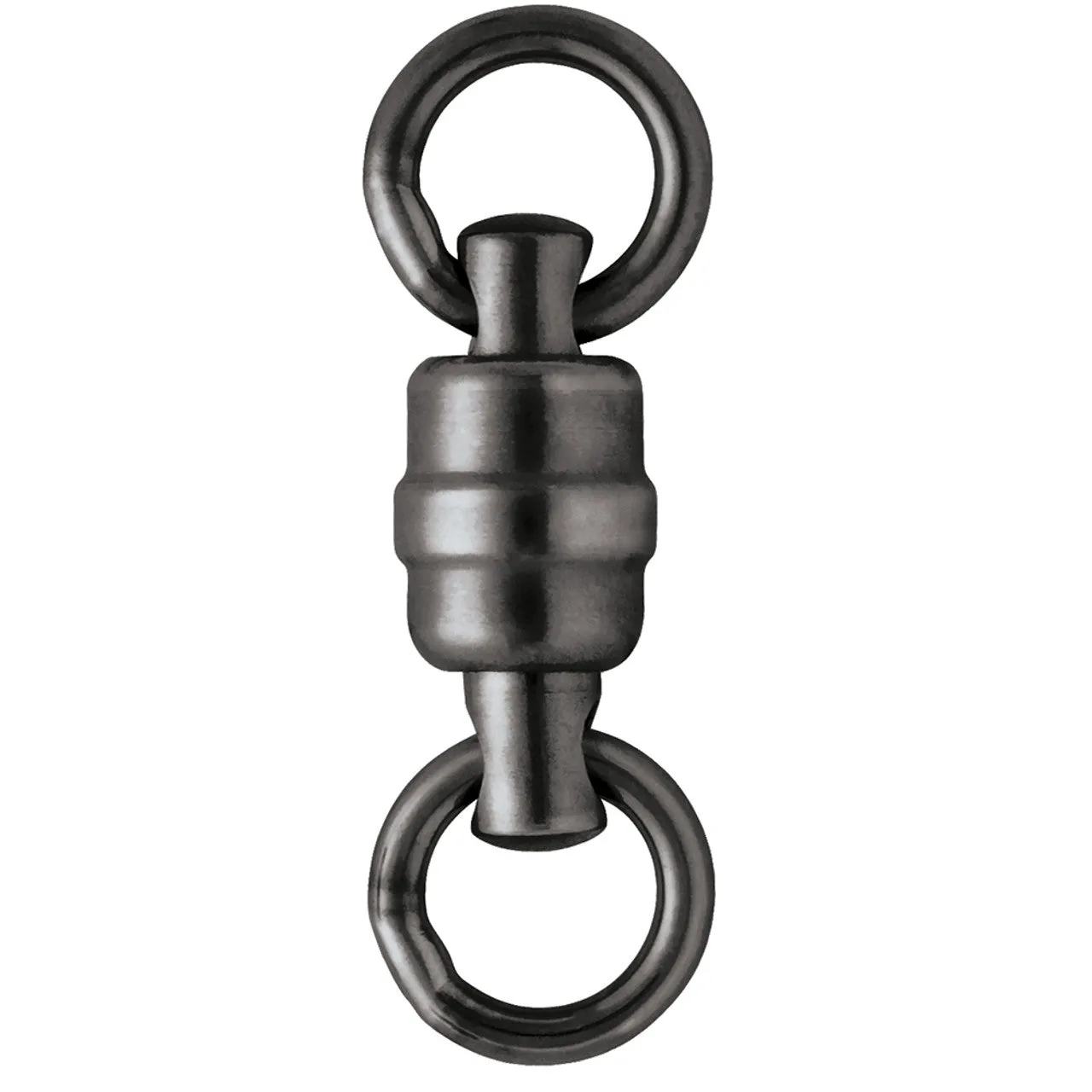 VMC Black Stainless Steel Heavy-Duty Ball Bearing Swivel #1 110LB  3 Pk