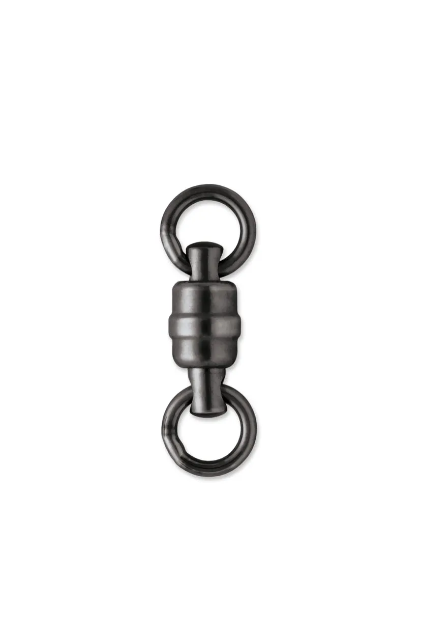 VMC Black Stainless Steel Heavy-Duty Ball Bearing Swivel With Welded Rings
