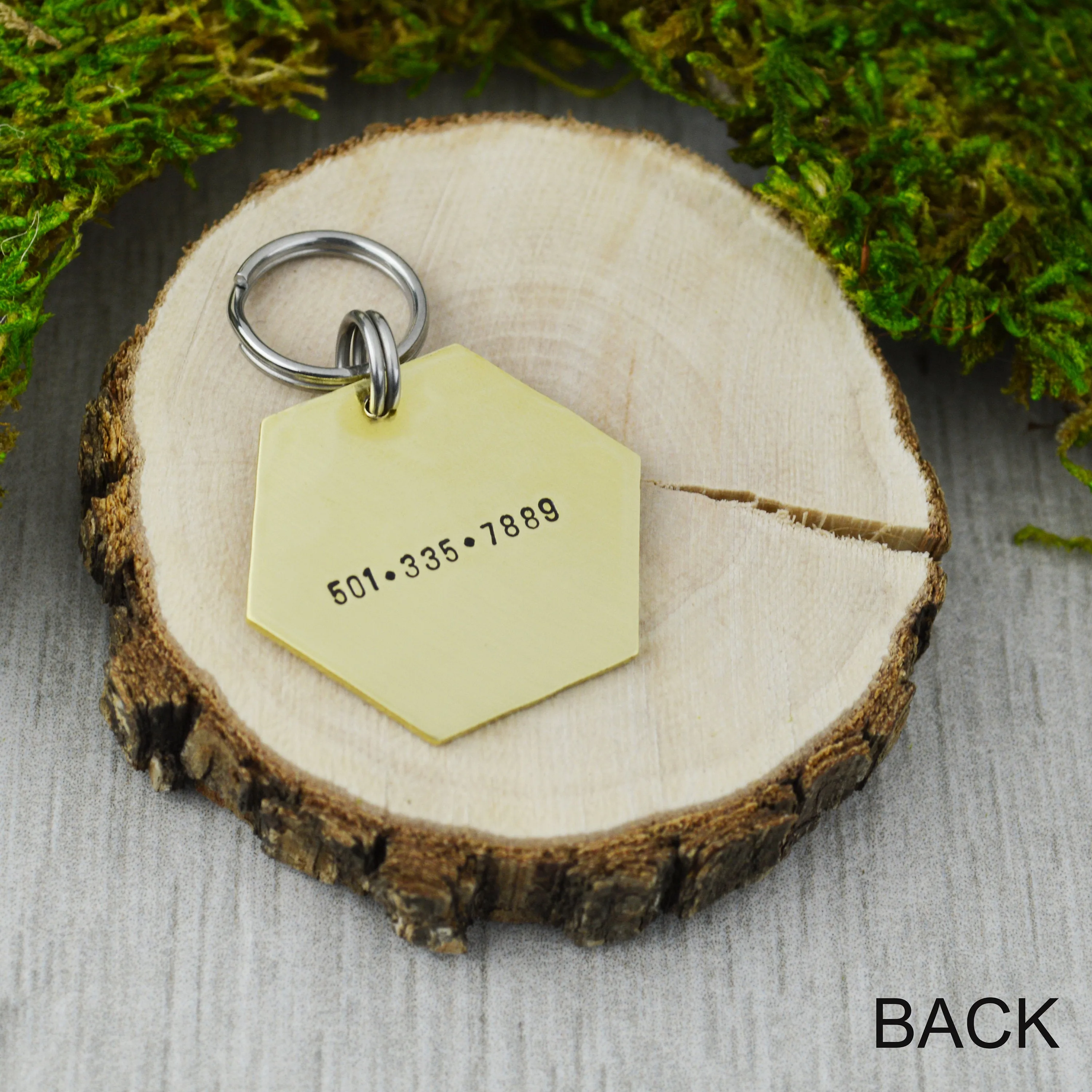 Whale Tale Pet ID Tag