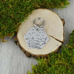 Whale Tale Pet ID Tag