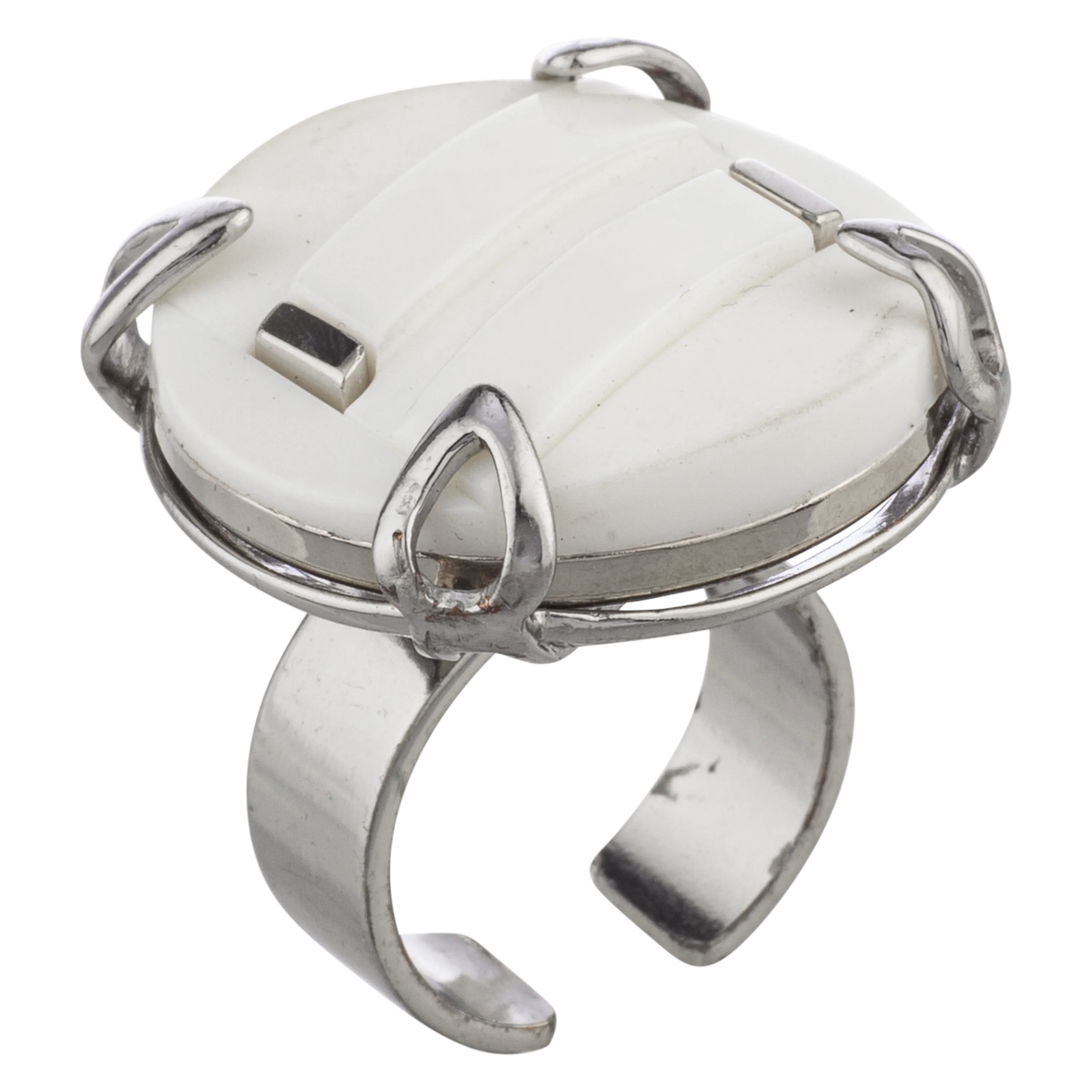 WHITE EAGLE RING