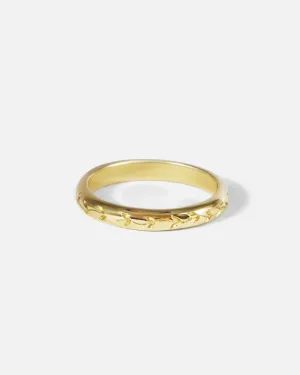 Willow Engraved Band
