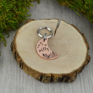 Woodlands Under the Stars Mini Pet ID Tag
