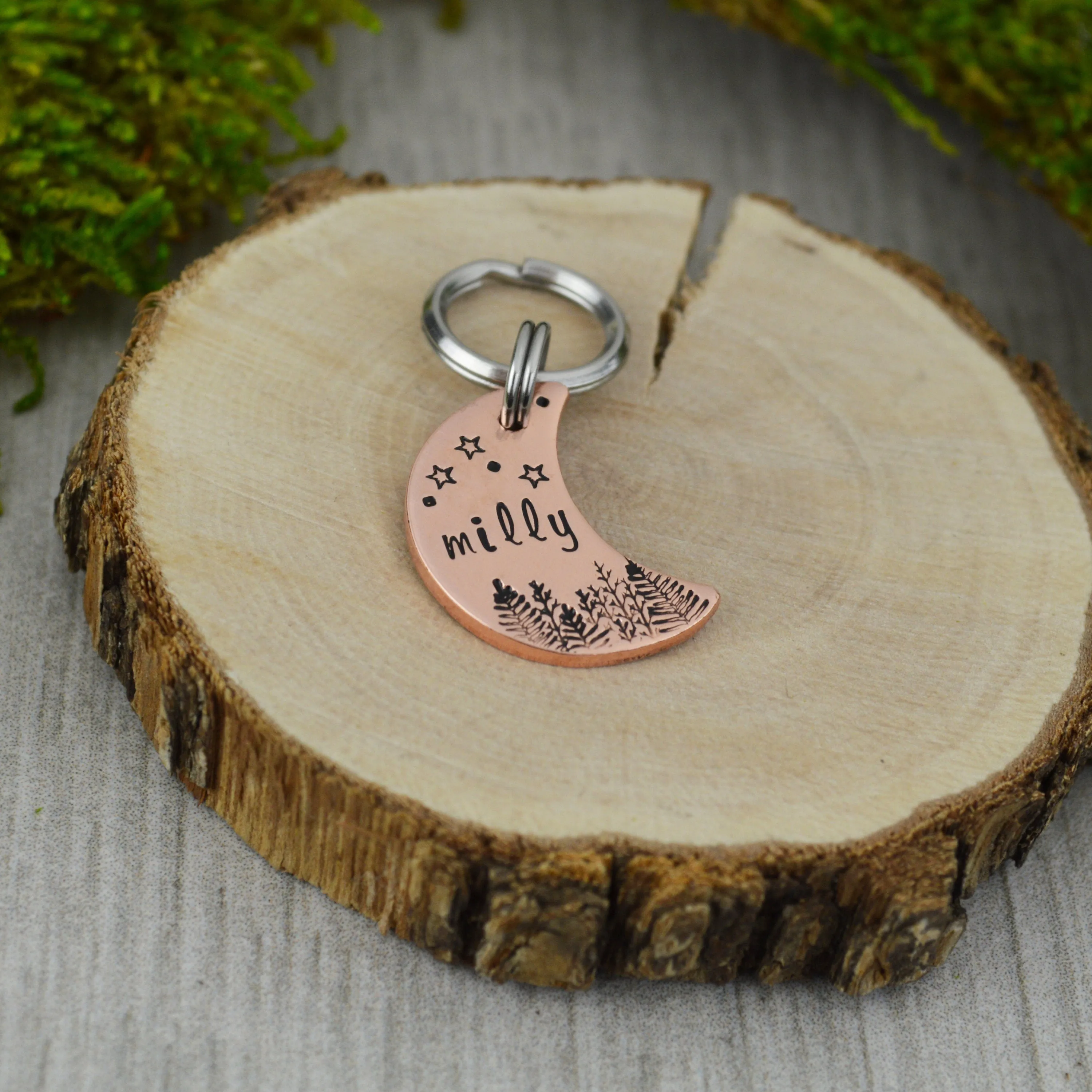 Woodlands Under the Stars Mini Pet ID Tag