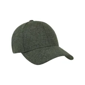 Wool Cap, Forest Green