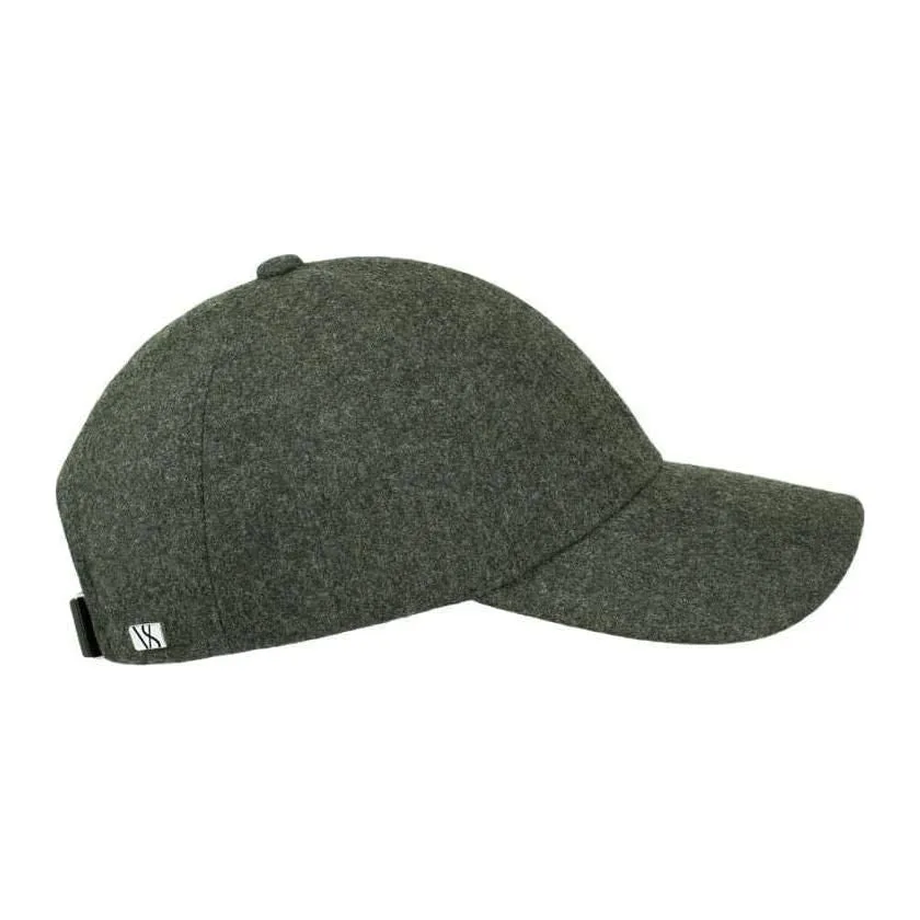 Wool Cap, Forest Green