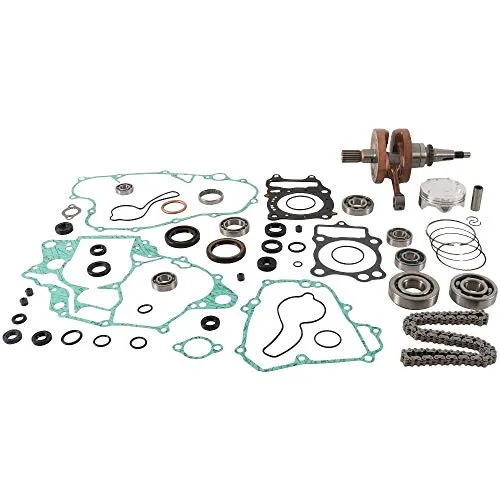 Wrench Rabbit Black New Complete Engine Rebuild Kit for Honda CRF 150 R 07 08 09 WR101-177
